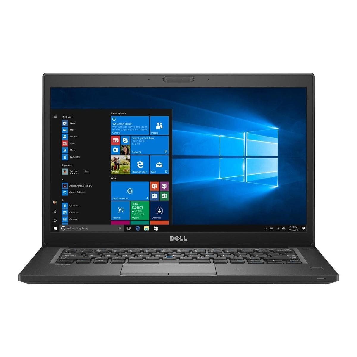 Dell Latitude 7490 14" Intel Core i7-8650U Business Laptop-Refurbished