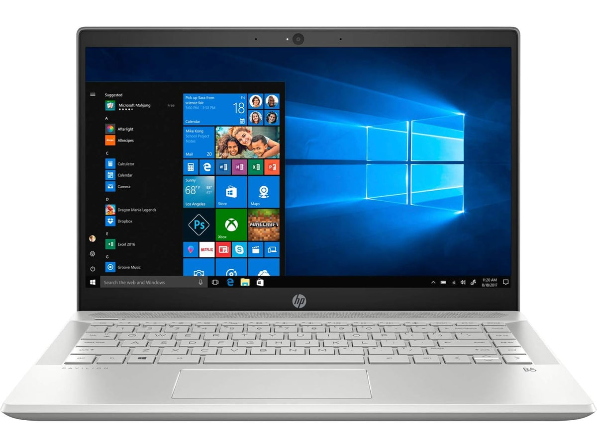 Refurbished HP Pavilion 14-CE1XXX – 14” HD, Intel Core i3 8th Gen, 8GB RAM, 256GB SSD, Windows 10 pro Grade D - EGY Technology